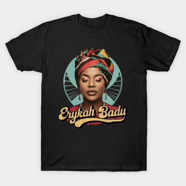 Erykah Badu | Now Breathe Like It T-Shirt by Aldrvnd